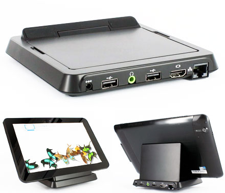 Docking Station fr CTFPAD-2 (2x USB, 1x LAN RJ-45, 1x Audio, 1x DC-In, 1x HDMI)